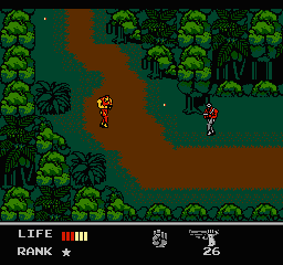 Snake's Revenge gameplay screenshot